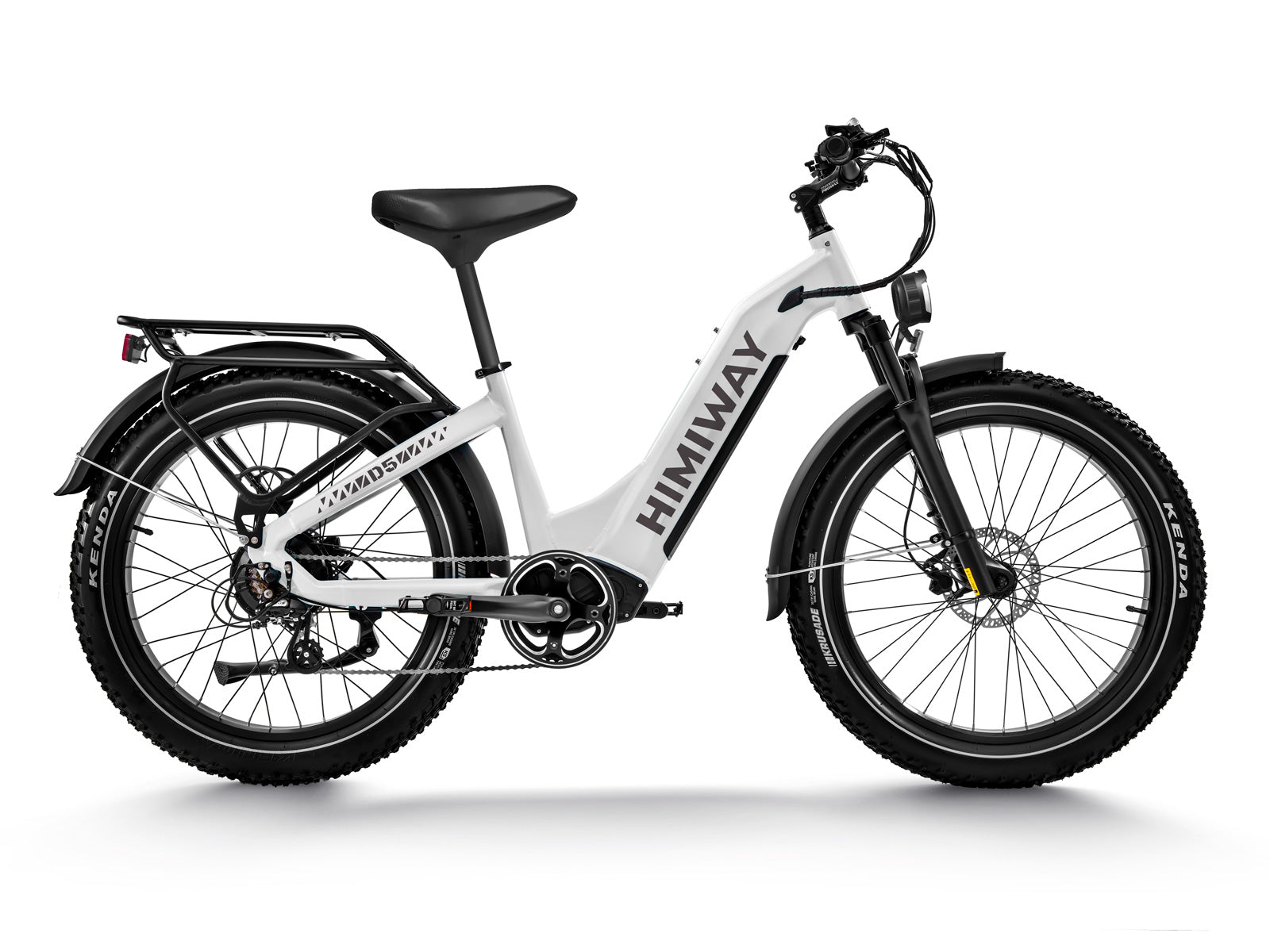 Himiway D5 ST (Zebra ST) 48V 750W 20 MPH Premium Step Thru All Terrain Fat Tire Electric Bike