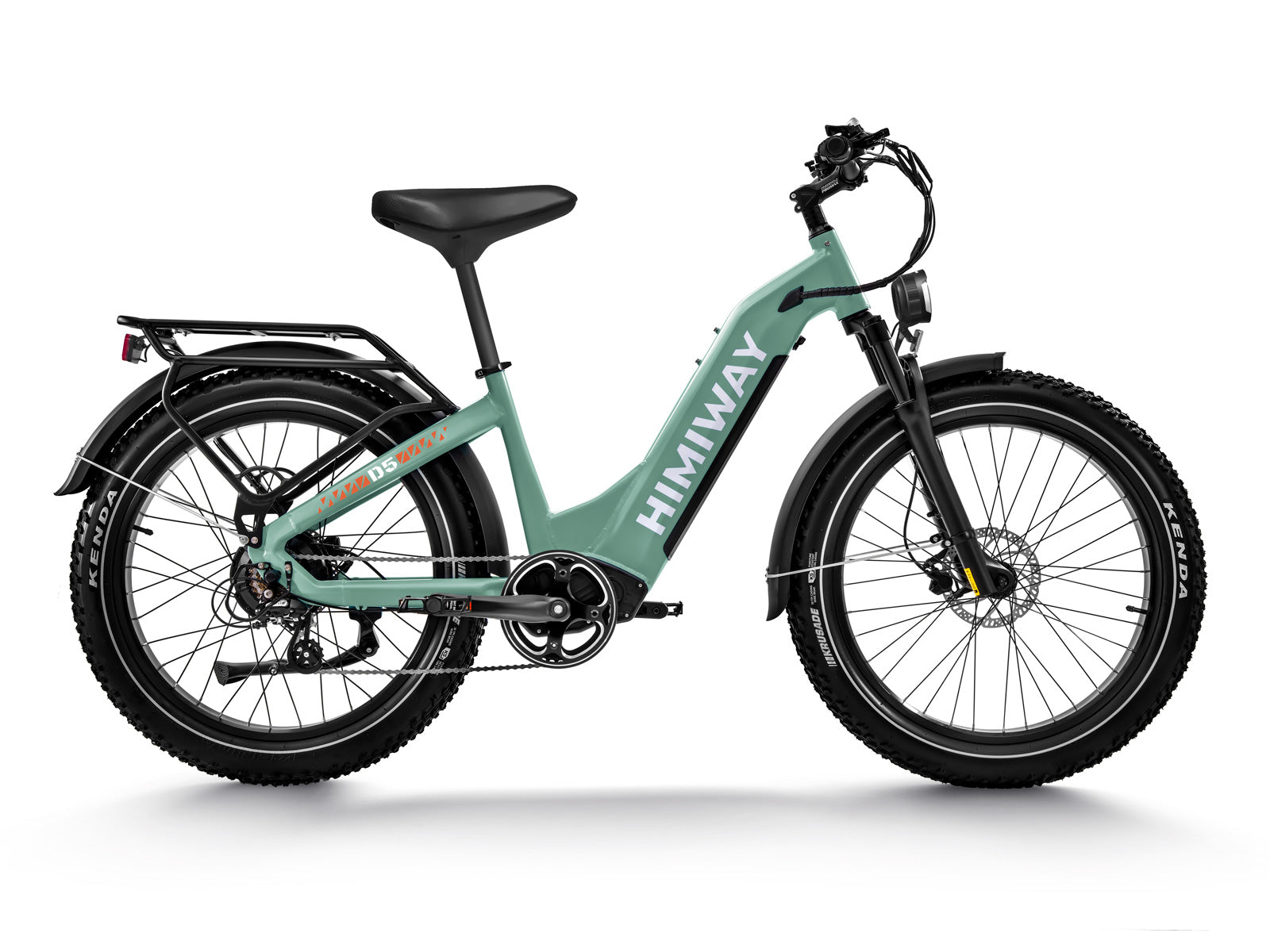 Himiway D5 ST (Zebra ST) 48V 750W 20 MPH Premium Step Thru All Terrain Fat Tire Electric Bike