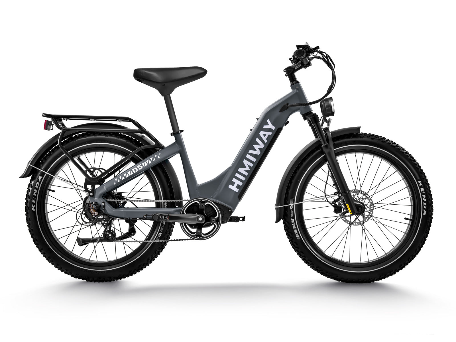 Himiway D5 ST (Zebra ST) 48V 750W 20 MPH Premium Step Thru All Terrain Fat Tire Electric Bike