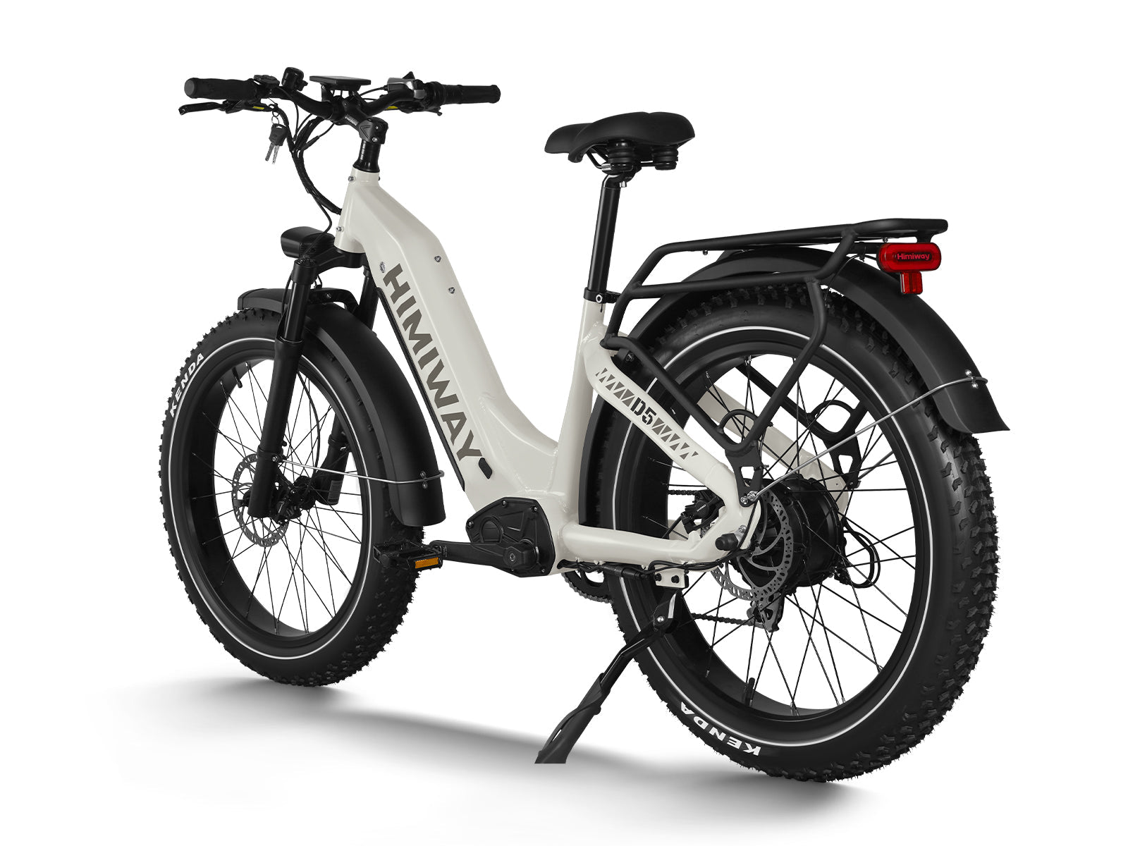 Himiway D5 ST (Zebra ST) 48V 750W 20 MPH Premium Step Thru All Terrain Fat Tire Electric Bike