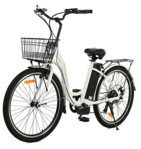 Ecotric Peacedove Electric City Bike - White