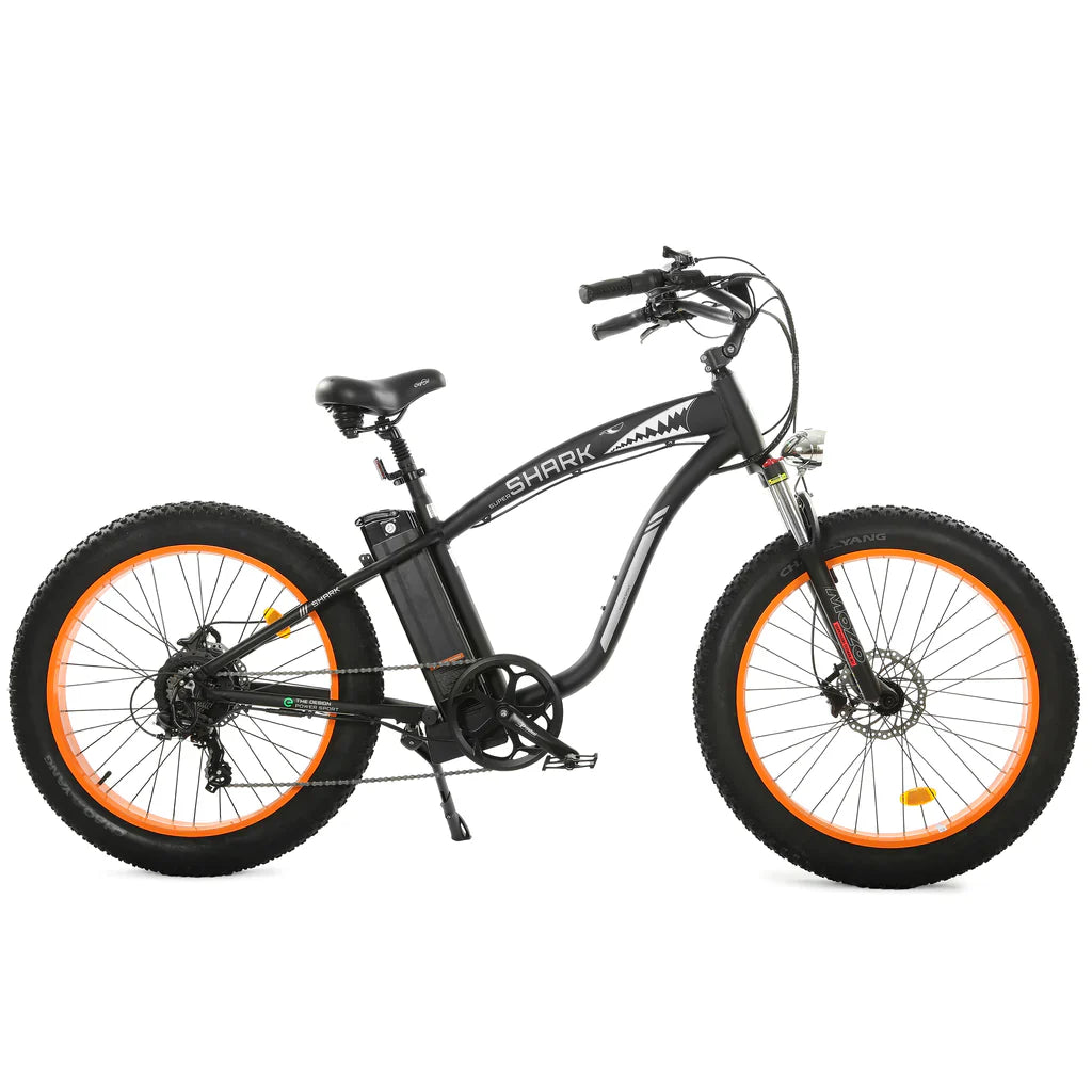 Ecotric Hammer Fat Tire Electric Bike - Orange