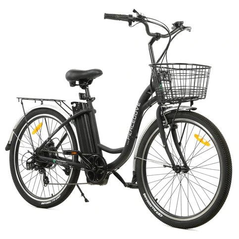 Ecotric Peacedove Electric City Bike - Black