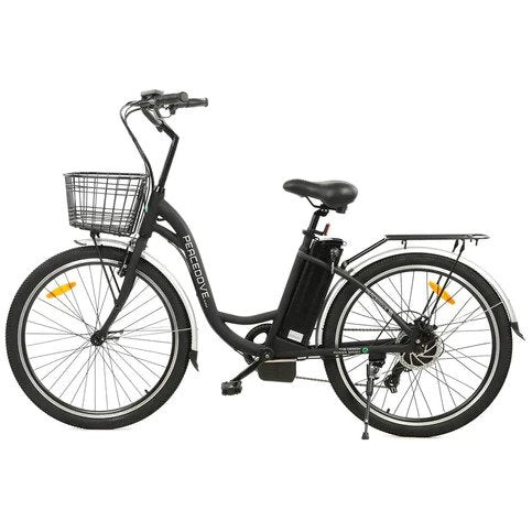 Ecotric Peacedove Electric City Bike - Black