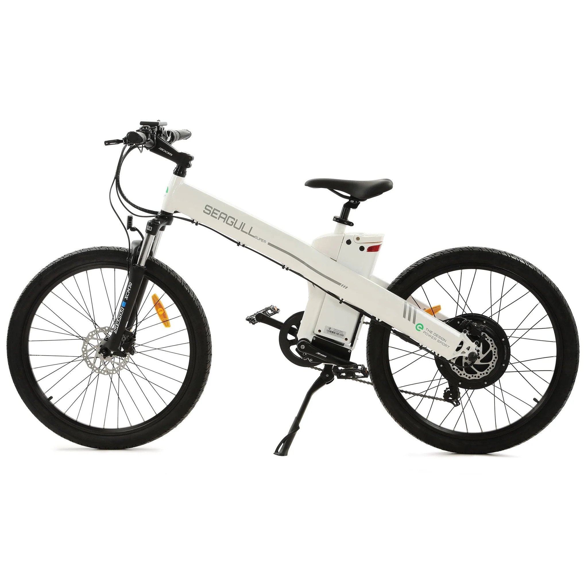 Ecotric Seagull Electric Mountain Bicycle - White