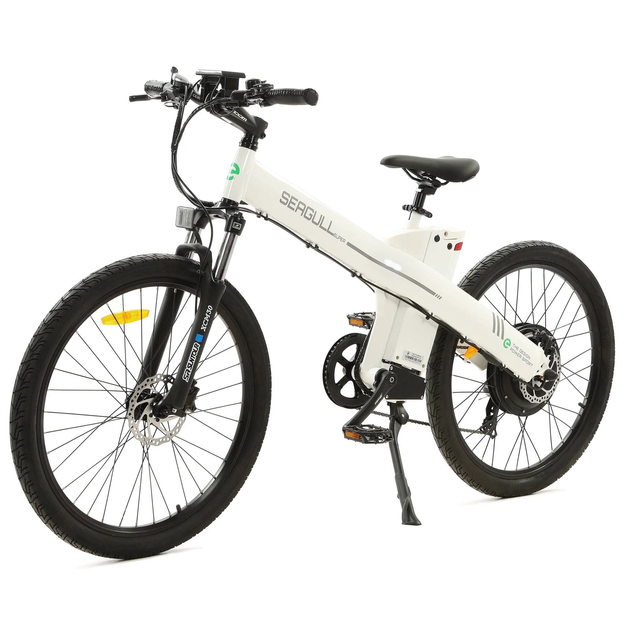 Ecotric Seagull Electric Mountain Bicycle - White