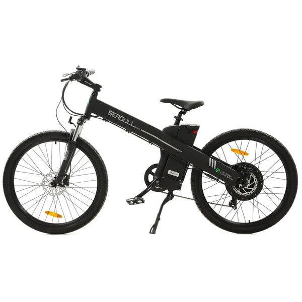 Ecotric Seagull Electric Mountain Bicycle - Matte Black