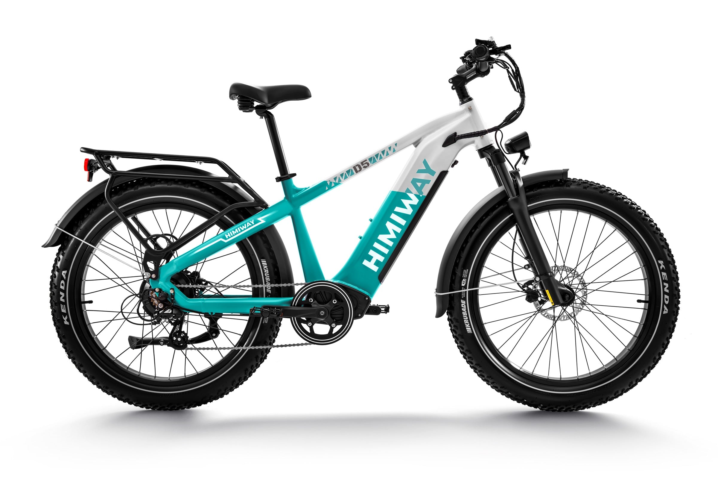 Himiway D5 (Zebra) 48V 750W 20 MPH Premium All Terrain Fat Tire Electric Bike