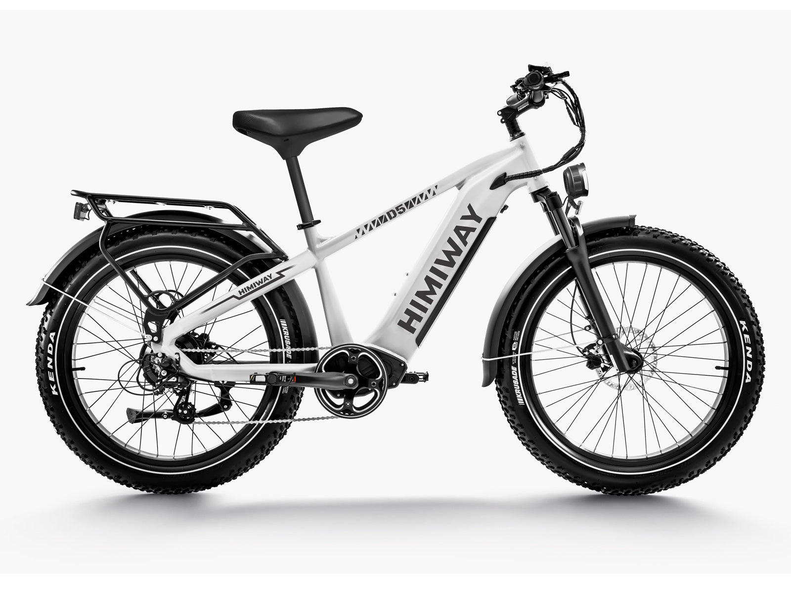 Himiway D5 (Zebra) 48V 750W 20 MPH Premium All Terrain Fat Tire Electric Bike