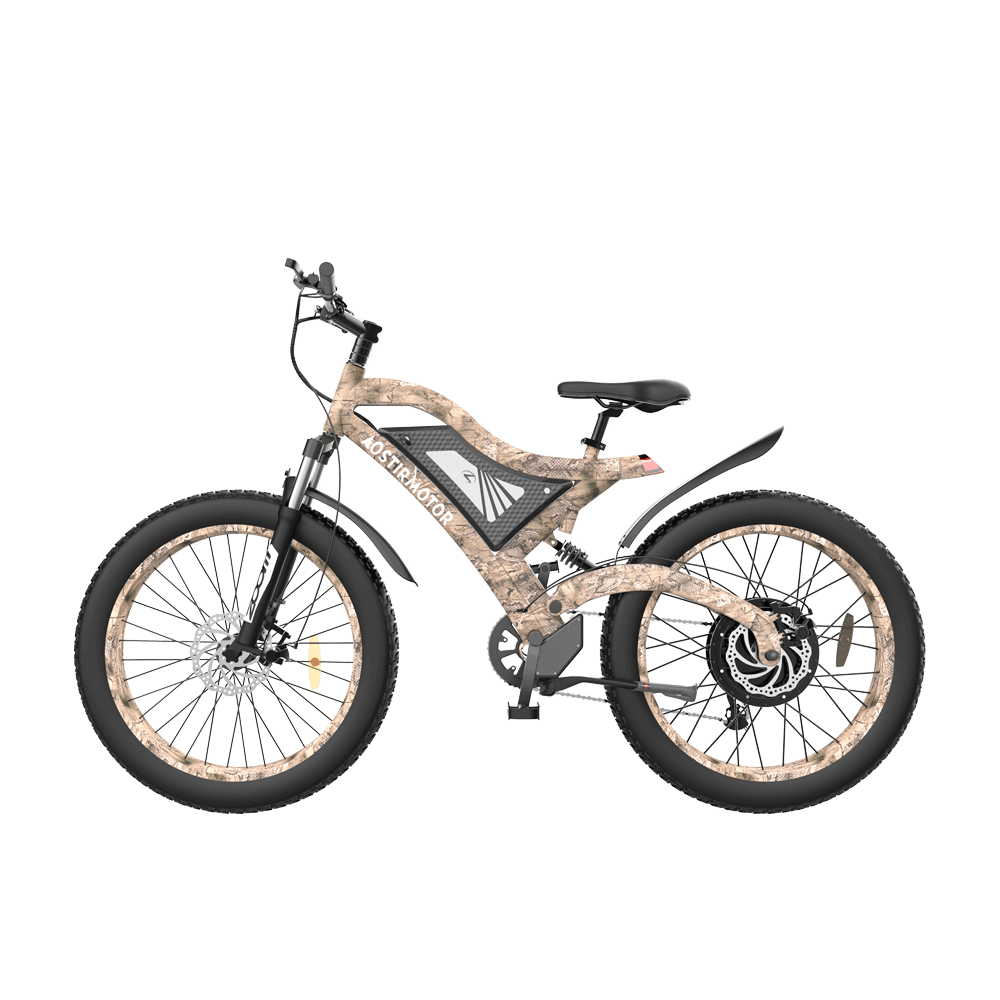 Aostirmotor S18-1500W Snakeskin Grain Electric Mountain Bike