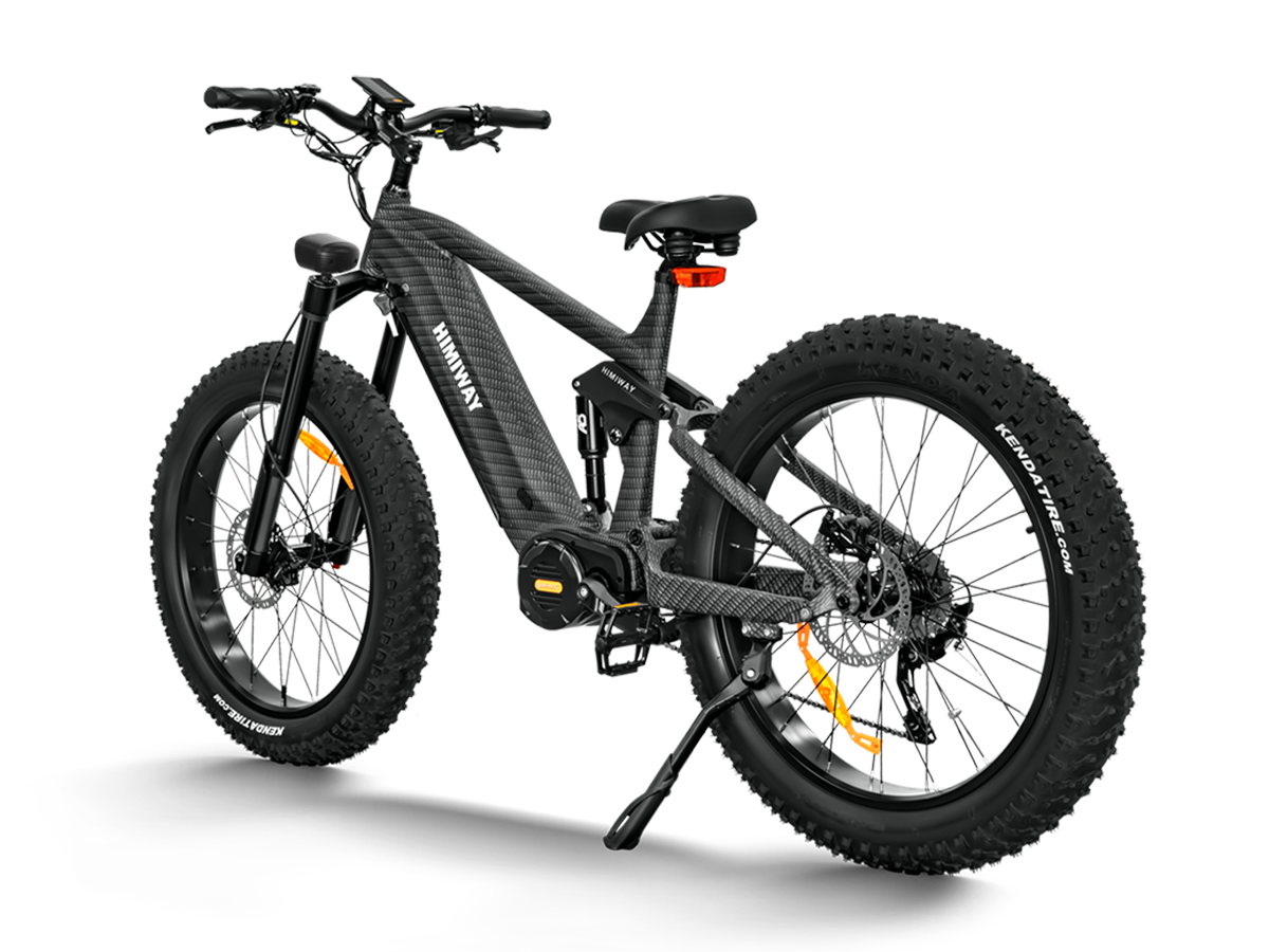 Himiway D7 Pro (Cobra Pro) 1000W Mid-Drive Motor 28 MPH 80 Miles 26" x 4.8" Super Fat Tire Electric Bike