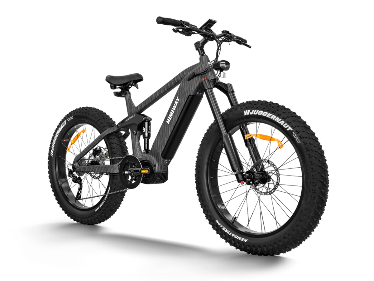 Himiway D7 Pro (Cobra Pro) 1000W Mid-Drive Motor 28 MPH 80 Miles 26" x 4.8" Super Fat Tire Electric Bike