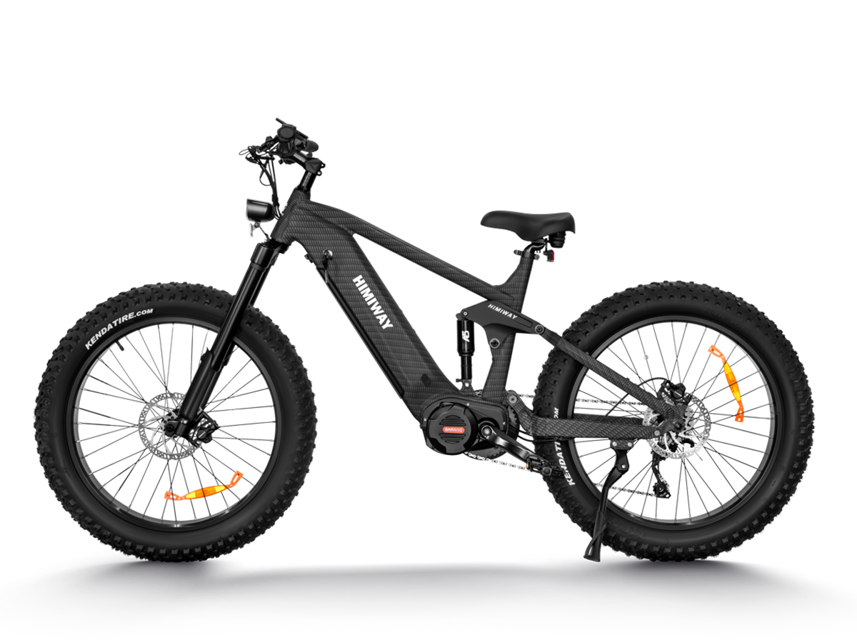 Himiway D7 Pro (Cobra Pro) 1000W Mid-Drive Motor 28 MPH 80 Miles 26" x 4.8" Super Fat Tire Electric Bike