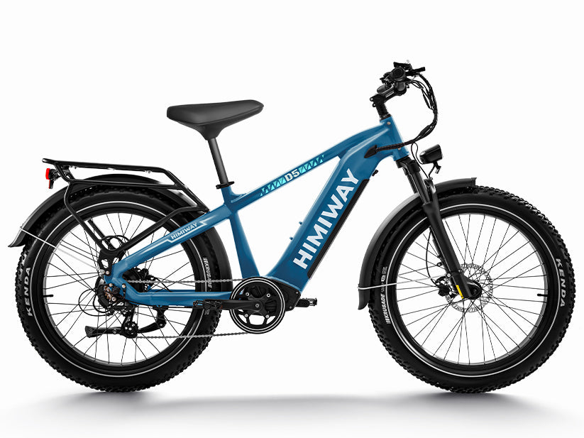 Himiway D5 (Zebra) 48V 750W 20 MPH Premium All Terrain Fat Tire Electric Bike