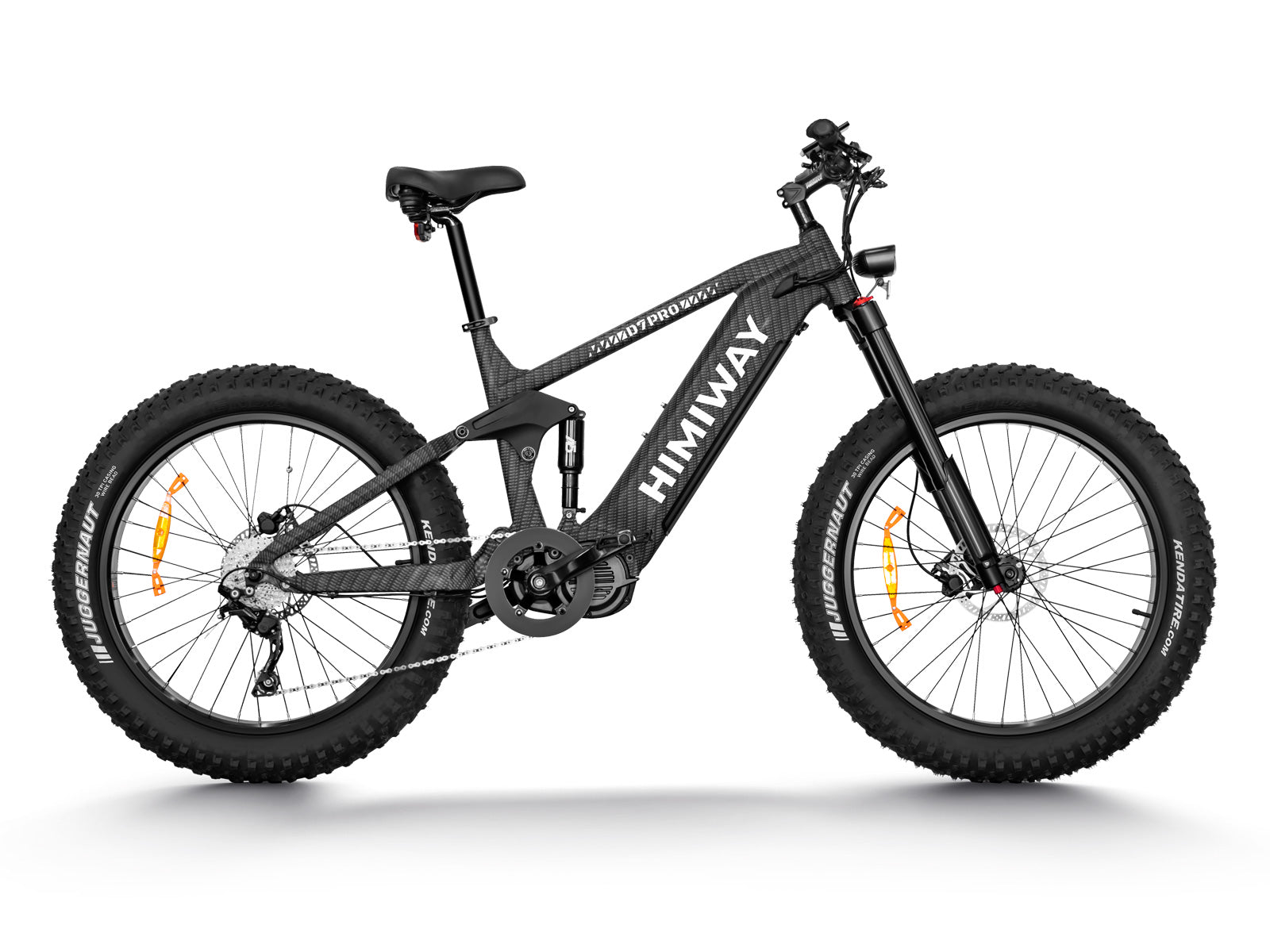 Himiway D7 Pro (Cobra Pro) 1000W Mid-Drive Motor 28 MPH 80 Miles 26" x 4.8" Super Fat Tire Electric Bike