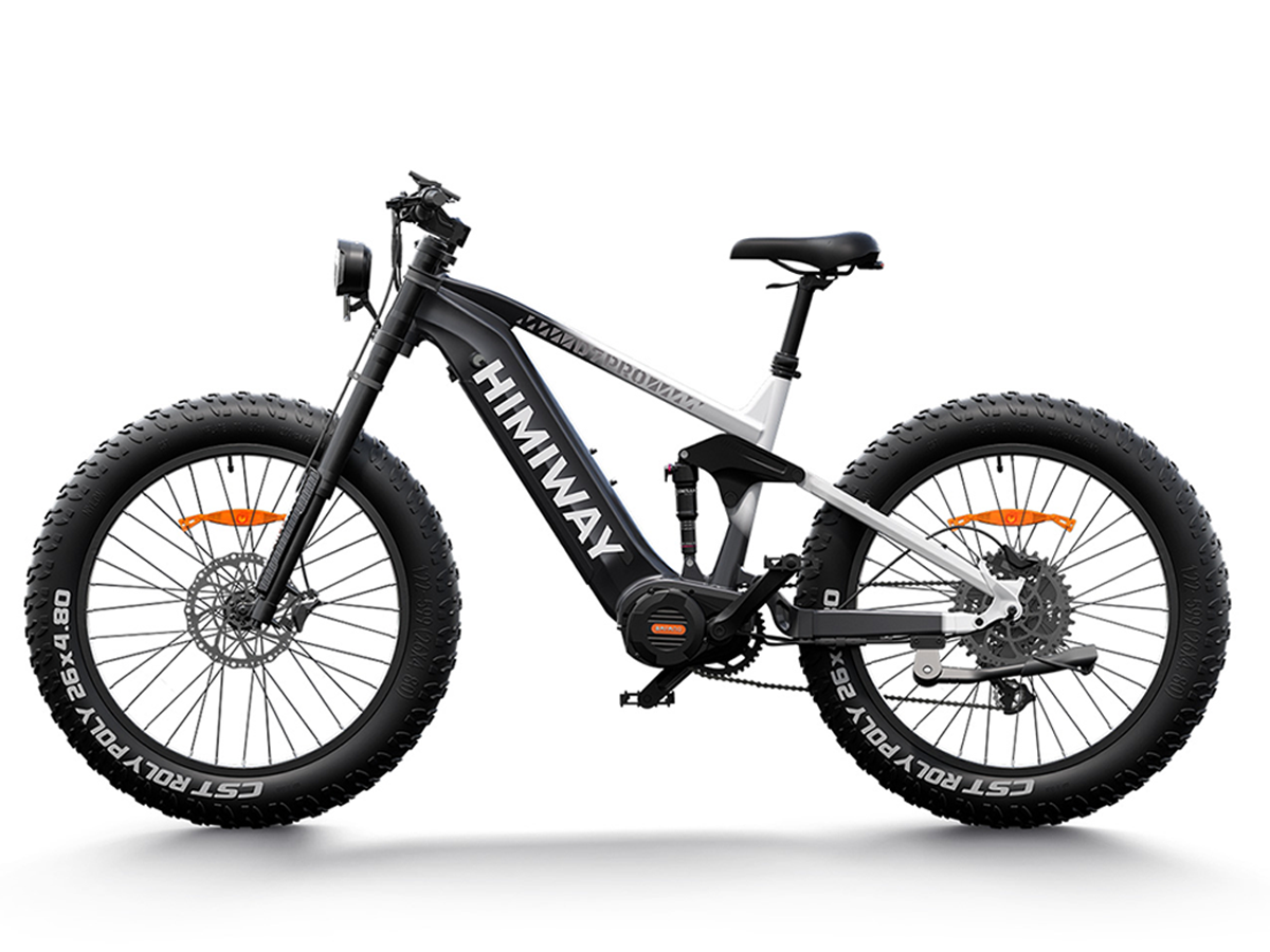 Himiway D7 Pro (Cobra Pro) 1000W Mid-Drive Motor 28 MPH 80 Miles 26" x 4.8" Super Fat Tire Electric Bike