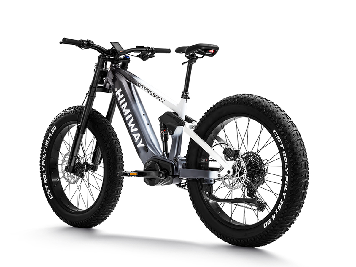 Himiway D7 Pro (Cobra Pro) 1000W Mid-Drive Motor 28 MPH 80 Miles 26" x 4.8" Super Fat Tire Electric Bike