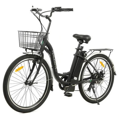 Ecotric Peacedove Electric City Bike - Black