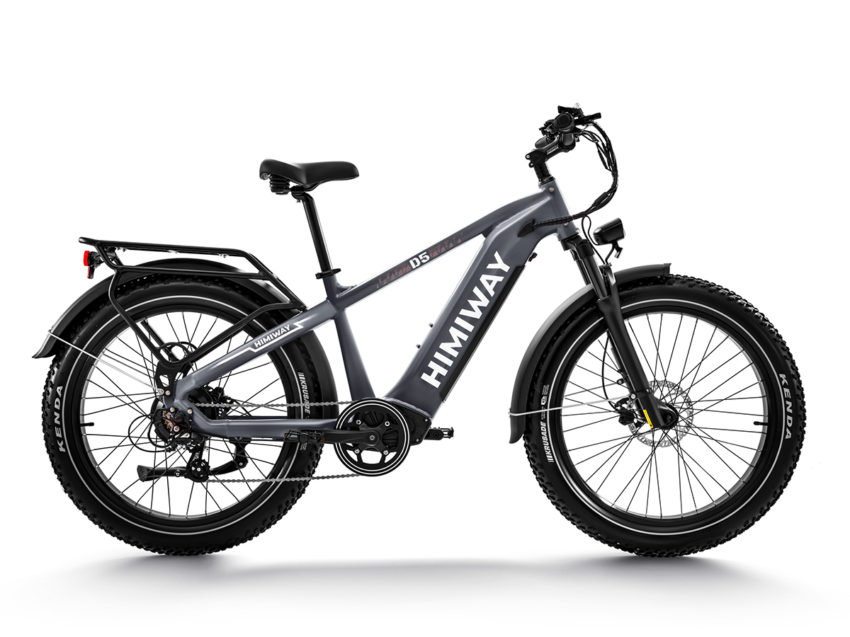 Himiway D5 (Zebra) 48V 750W 20 MPH Premium All Terrain Fat Tire Electric Bike