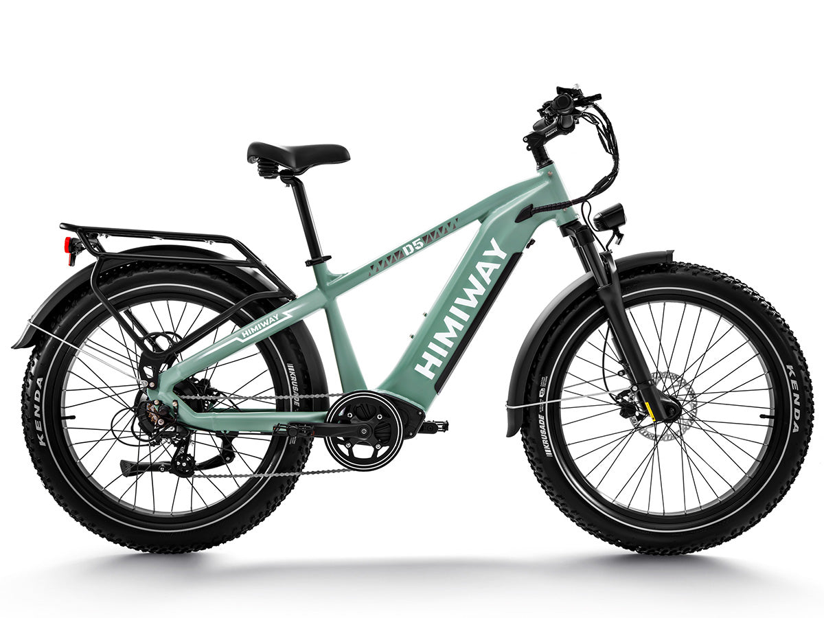 Himiway D5 (Zebra) 48V 750W 20 MPH Premium All Terrain Fat Tire Electric Bike